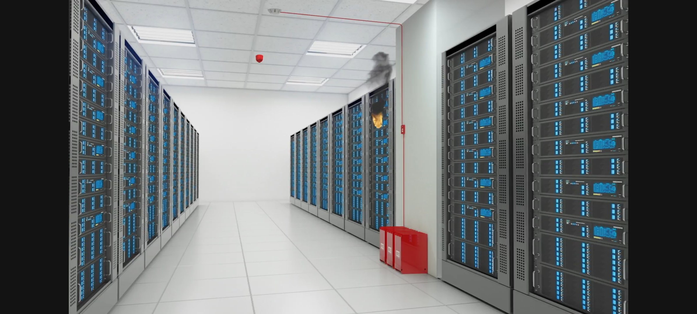 MAUS protipožární ochrana pro datová centra a serverové místnosti